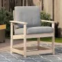 Garden chair solid pine wood 62x56x77 cm by , Modular outdoor sofas - Ref: Foro24-832625, Price: 49,65 €, Discount: %