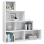 Plywood white glossy shelf 155x24x160cm by vidaXL, Bookcases and shelves - Ref: Foro24-800663, Price: 76,24 €, Discount: %