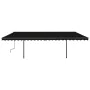 Automatic retractable awning with anthracite gray poles 6x3 m by , Awnings - Ref: Foro24-3070199, Price: 653,39 €, Discount: %