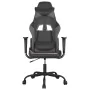 Schwarzer und grauer Gaming-Stuhl aus Kunstleder von , Gaming-Stühle - Ref: Foro24-3143645, Preis: 121,69 €, Rabatt: %