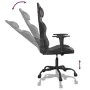 Schwarzer und grauer Gaming-Stuhl aus Kunstleder von , Gaming-Stühle - Ref: Foro24-3143645, Preis: 121,69 €, Rabatt: %