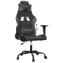 Schwarzer und grauer Gaming-Stuhl aus Kunstleder von , Gaming-Stühle - Ref: Foro24-3143645, Preis: 121,69 €, Rabatt: %