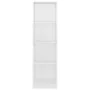 4-level engineered wood glossy white shelf by vidaXL, Bookcases and shelves - Ref: Foro24-800843, Price: 54,75 €, Discount: %