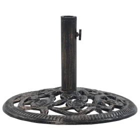 Bronze cast iron parasol base 12 kg 48 cm by vidaXL, Umbrella bases - Ref: Foro24-47861, Price: 56,16 €, Discount: %