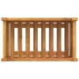 Planter with solid acacia wood lining 54x31x30 cm by , Pots and planters - Ref: Foro24-366429, Price: 49,92 €, Discount: %