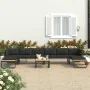 5-teiliges Ecksofa-Set mit WPC-Aluminiumkissen von vidaXL, Outdoor-Sofas - Ref: Foro24-48655, Preis: 743,69 €, Rabatt: %