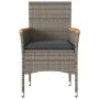 Garden armchairs with cushions 2 pcs gray synthetic rattan by , Garden chairs - Ref: Foro24-368120, Price: 156,61 €, Discount: %