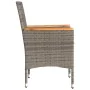 Garden armchairs with cushions 2 pcs gray synthetic rattan by , Garden chairs - Ref: Foro24-368120, Price: 156,61 €, Discount: %