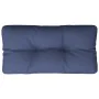 Navy blue fabric pallet sofa cushion 80x40x12 cm by , Cushions for chairs and sofas - Ref: Foro24-378012, Price: 28,68 €, Dis...