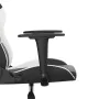 Schwarz-weißer Gaming-Stuhl aus Kunstleder von vidaXL, Gaming-Stühle - Ref: Foro24-3143646, Preis: 121,79 €, Rabatt: %