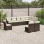 Set mit 10 Gartensofas und Kissen synthetisches Rattanbraun von vidaXL, Gartensets - Ref: Foro24-3219103, Preis: 656,41 €, Ra...