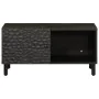 Solid black mango wood coffee table 80x50x40 cm by vidaXL, Coffee table - Ref: Foro24-356823, Price: 115,91 €, Discount: %