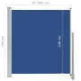 Retractable side awning for patio blue 140x300 cm by vidaXL, Umbrellas - Ref: Foro24-48347, Price: 87,20 €, Discount: %