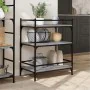 Kitchen cart made of gray Sonoma wood engineering 65x40x86.5 cm by vidaXL, Kitchen and dining carts - Ref: Foro24-842399, Pri...