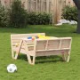 Picknicktisch für Kinder aus massivem Zirbenholz 88x122x58 cm von vidaXL, Gartentische - Ref: Foro24-832601, Preis: 102,92 €,...