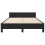 Bed frame with black velvet headboard 120x190 cm by vidaXL, Beds and slatted bases - Ref: Foro24-3270568, Price: 166,87 €, Di...