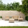 6-piece garden furniture set with solid pine wood cushions by vidaXL, Garden sets - Ref: Foro24-3250980, Price: 536,39 €, Dis...