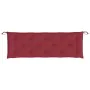 Garden bench cushion in Oxford fabric, wine red, 150x50x7 cm. by vidaXL, Cushions for chairs and sofas - Ref: Foro24-361611, ...