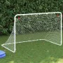 Fußballtor aus weißem Stahl, 122 x 81 x 81 cm von vidaXL, Fußballtore - Ref: Foro24-4007966, Preis: 34,96 €, Rabatt: %