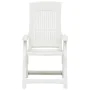 Reclining garden chairs 2 units white plastic by vidaXL, Garden chairs - Ref: Foro24-48763, Price: 229,97 €, Discount: %