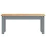 Panama solid pine wood dining bench 105x30x45 cm by vidaXL, Dining and kitchen benches - Ref: Foro24-4005712, Price: 87,12 €,...