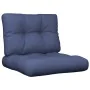 Cushions for pallet furniture, 2 units, navy blue fabric. by vidaXL, Cushions for chairs and sofas - Ref: Foro24-378058, Pric...