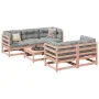 6-piece garden sofa set made of solid Douglas fir wood by vidaXL, Garden sets - Ref: Foro24-3299288, Price: 337,24 €, Discoun...