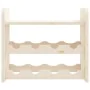 Bottle rack with solid pine wood top board 43x25x37 cm by vidaXL, Wine racks - Ref: Foro24-4007556, Price: 24,54 €, Discount: %