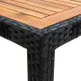 9-teiliges Garten-Essset und schwarze Kissen aus synthetischem Rattan von vidaXL, Gartensets - Ref: Foro24-47682, Preis: 800,...