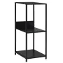 Small black engineered wood shelf 33.5x39.6x79.7 cm by vidaXL, Bookcases and shelves - Ref: Foro24-288232, Price: 46,40 €, Di...