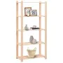 Shelving 5 levels 10 units solid pine wood 250 kg by vidaXL, Industrial shelving - Ref: Foro24-3051116, Price: 834,90 €, Disc...