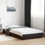 Black engineered wood bed frame 90x200 cm by vidaXL, Beds and slatted bases - Ref: Foro24-3281211, Price: 137,72 €, Discount: %