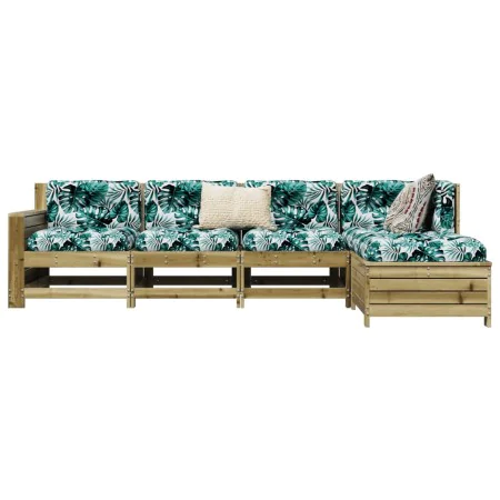 Garden sofa set 5 pieces impregnated pine wood by vidaXL, Garden sets - Ref: Foro24-3250831, Price: 337,92 €, Discount: %