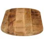 Oval table top solid rough mango wood 80x40x2.5 cm by vidaXL, Table tops - Ref: Foro24-370102, Price: 43,02 €, Discount: %