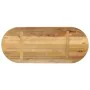 Oval table top solid rough mango wood 80x40x2.5 cm by vidaXL, Table tops - Ref: Foro24-370102, Price: 43,02 €, Discount: %