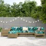 Garden sofa set 7 pieces impregnated pine wood by vidaXL, Garden sets - Ref: Foro24-3250979, Price: 457,69 €, Discount: %