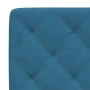 Padded velvet blue headboard 200 cm by vidaXL, Headboards and footboards - Ref: Foro24-374751, Price: 90,46 €, Discount: %