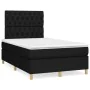 Boxspringbett mit schwarzer Stoffmatratze 120x190 cm von vidaXL, Betten und Lattenroste - Ref: Foro24-3269953, Preis: 405,81 ...