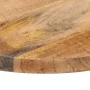 Runde Tischplatte aus massivem rauem Mangoholz Ø 50x2,5 cm von vidaXL, Tischplatten - Ref: Foro24-370004, Preis: 53,03 €, Rab...