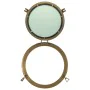 Aluminum and glass wall porthole mirror Ø50 cm by vidaXL, Mirrors - Ref: Foro24-357854, Price: 102,14 €, Discount: %