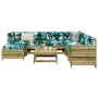 Gartensofa-Set 8-teilig aus imprägniertem Kiefernholz von vidaXL, Gartensets - Ref: Foro24-3250567, Preis: 502,63 €, Rabatt: %