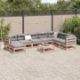 Gartensofa-Set 9-teilig aus massivem Douglasienholz von vidaXL, Gartensets - Ref: Foro24-3299583, Preis: 481,12 €, Rabatt: %