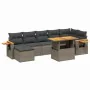 8-piece garden sofa set and gray synthetic rattan cushions by vidaXL, Garden sets - Ref: Foro24-3273629, Price: 569,95 €, Dis...