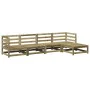 Garden sofa set 5 pieces impregnated pine wood by vidaXL, Garden sets - Ref: Foro24-3299388, Price: 275,53 €, Discount: %