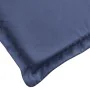 Cushion for sun lounger in navy blue Oxford fabric by vidaXL, Cushions for chairs and sofas - Ref: Foro24-378797, Price: 44,5...