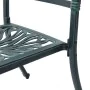 Green cast aluminum 3-piece bistro table and chairs by vidaXL, Garden sets - Ref: Foro24-3216325, Price: 487,30 €, Discount: %