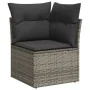 6-piece garden furniture set and gray synthetic rattan cushions by vidaXL, Garden sets - Ref: Foro24-3269150, Price: 477,70 €...