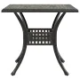 Bronze cast aluminum garden table 80x80x75 cm by vidaXL, Garden tables - Ref: Foro24-4002811, Price: 171,65 €, Discount: %