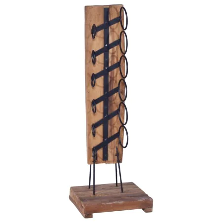 Wine rack for 6 bottles solid oak wood 35x35x100 cm by vidaXL, Wine racks - Ref: Foro24-288809, Price: 124,52 €, Discount: %