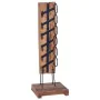 Wine rack for 6 bottles solid oak wood 35x35x100 cm by vidaXL, Wine racks - Ref: Foro24-288809, Price: 124,52 €, Discount: %